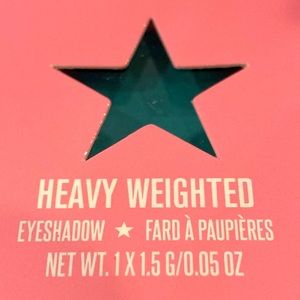 Jeffree Star Single Eyeshadow in Heavy Weighted (deep blue) NIB